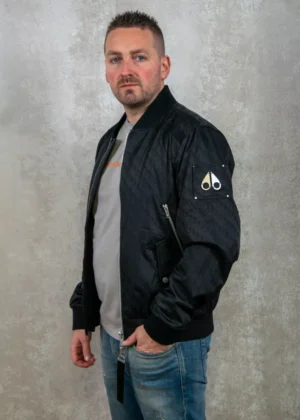 Moose Knuckles m14mb003h 1121 black mono