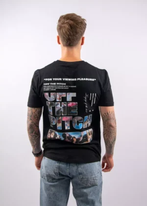 OFF THE PITCH saint slim fit tee 998 black