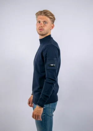 Quotrell cannes knitted sweater navy