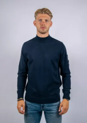 Quotrell cannes knitted sweater navy