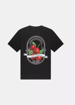 Quotrell cheri t-shirt black/white