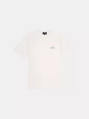Quotrell coastal t-shirt off white/blue