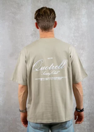 Quotrell creators t-shirt greige/off white