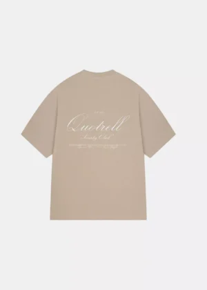 Quotrell creators t-shirt greige/off white
