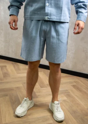 Quotrell eclipse shorts blue/white