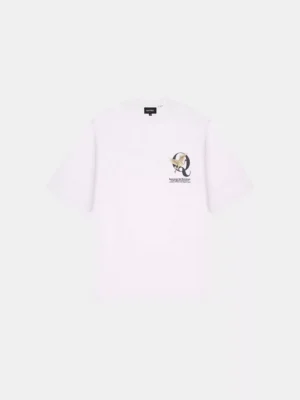 Quotrell heron t-shirt off sand/anthracite