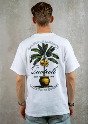 Quotrell musa t-shirt white/black