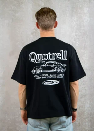 Quotrell roadster t-shirt black/white