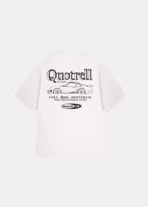 Quotrell roadster t-shirt white/black