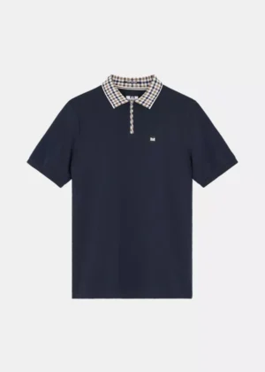 Weekend Offender po1a08 navy/mid house check