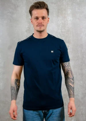 Weekend Offender ts1a11 navy/mid house check