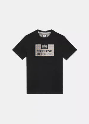 Weekend Offender ts1a27 black/mid house check