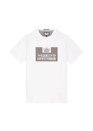 Weekend Offender ts1a27 white/mid house check