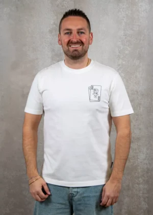 Wrong Friends los prados t-shirt coconut white