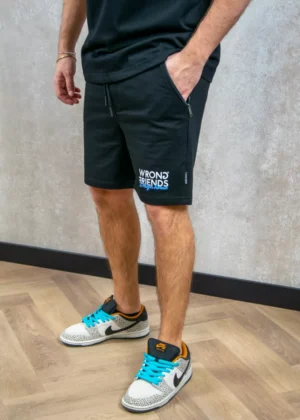 Wrong Friends potenza shorts black