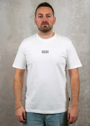 Wrong Friends spring valley t-shirt coconut white