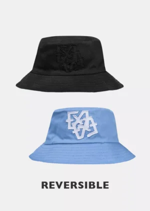XPLCT patch bucket hat black