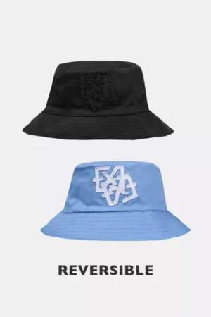 XPLCT patch bucket hat black
