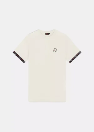 AB Lifestyle galaxy tee white swan