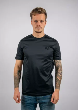 AB Lifestyle premium interlock tee jetblack