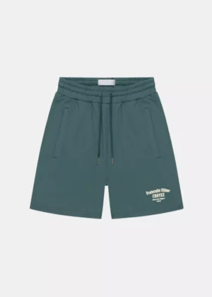 Croyez fraternite shorts green/off-white