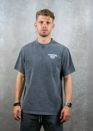 Croyez fraternite t-shirt acid wash