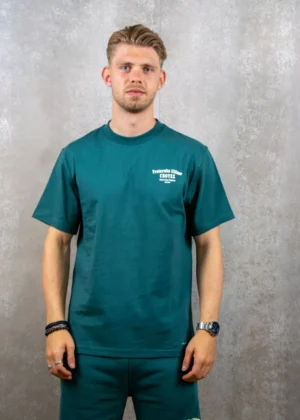 Croyez fraternite t-shirt green/off-white