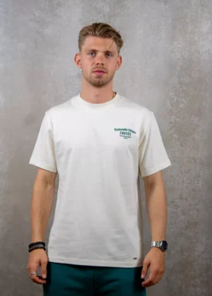 Croyez fraternite t-shirt off-white/green