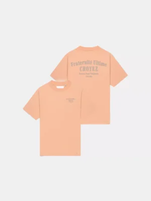 Croyez fraternite t-shirt peach