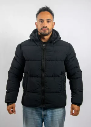 Malelions donn puffer jacket 900 black