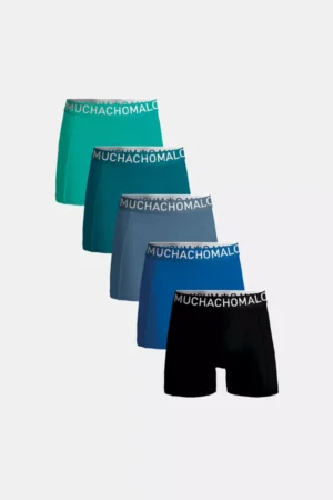 MUCHACHOMALO lcsolid1010-86 black/blue/blue/green/green