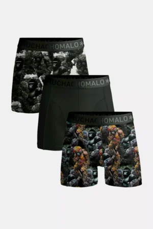 MUCHACHOMALO u-gorilla1010-01 print/print/green