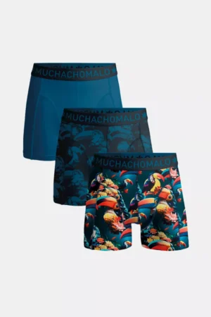 MUCHACHOMALO u-toucan1010-01 print/print/blue