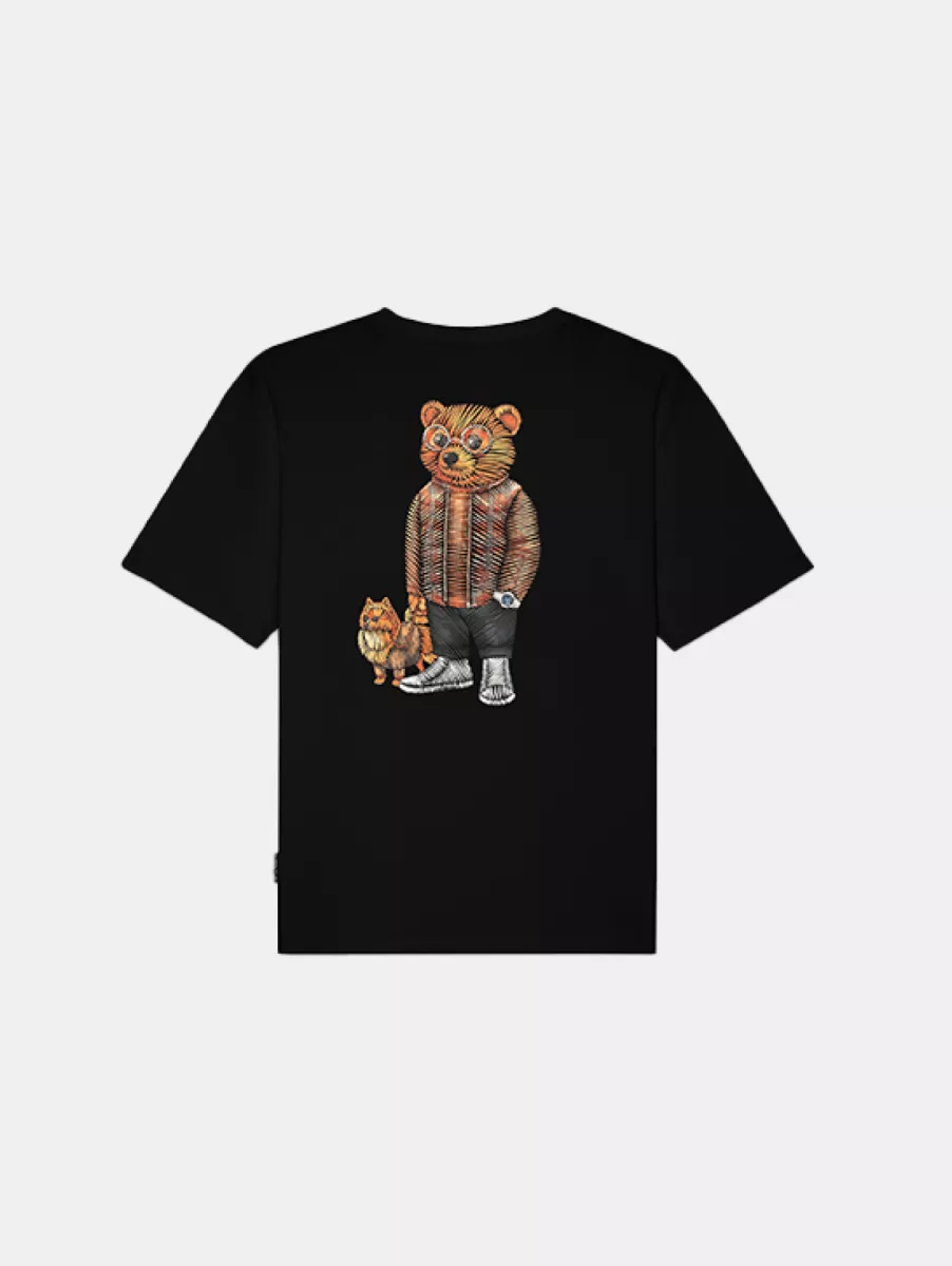 Baron Filou lxxxvii t-shirt oversized filo black