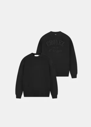 Croyez atelier knit sweater black