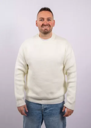 Croyez atelier knit sweater off-white