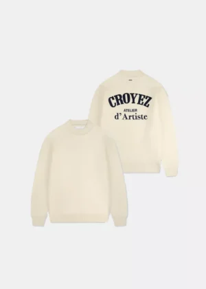 Croyez atelier knit sweater off-white