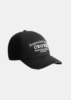 Croyez fraternite cap black