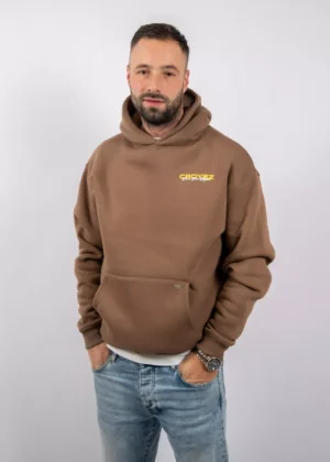 Croyez freres hoodie brown