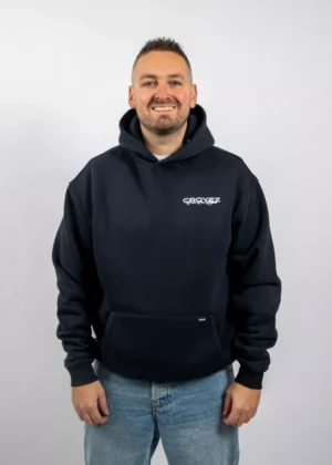 Croyez freres hoodie navy