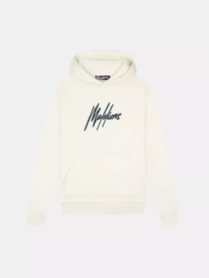 Malelions essentials hoodie off-white/slate