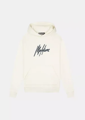 Malelions essentials hoodie off-white/slate