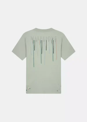 Malelions painter t-shirt aqua grey 962