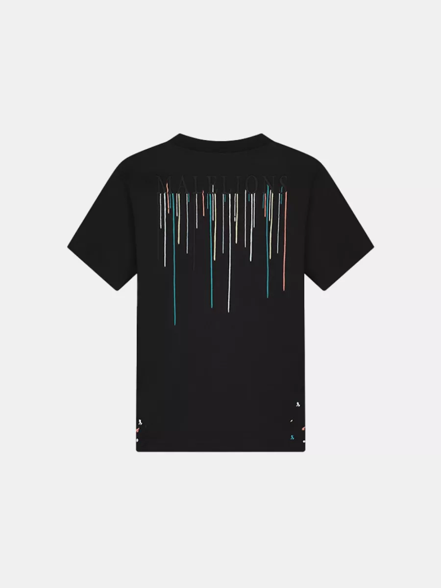 Malelions painter t-shirt black 900