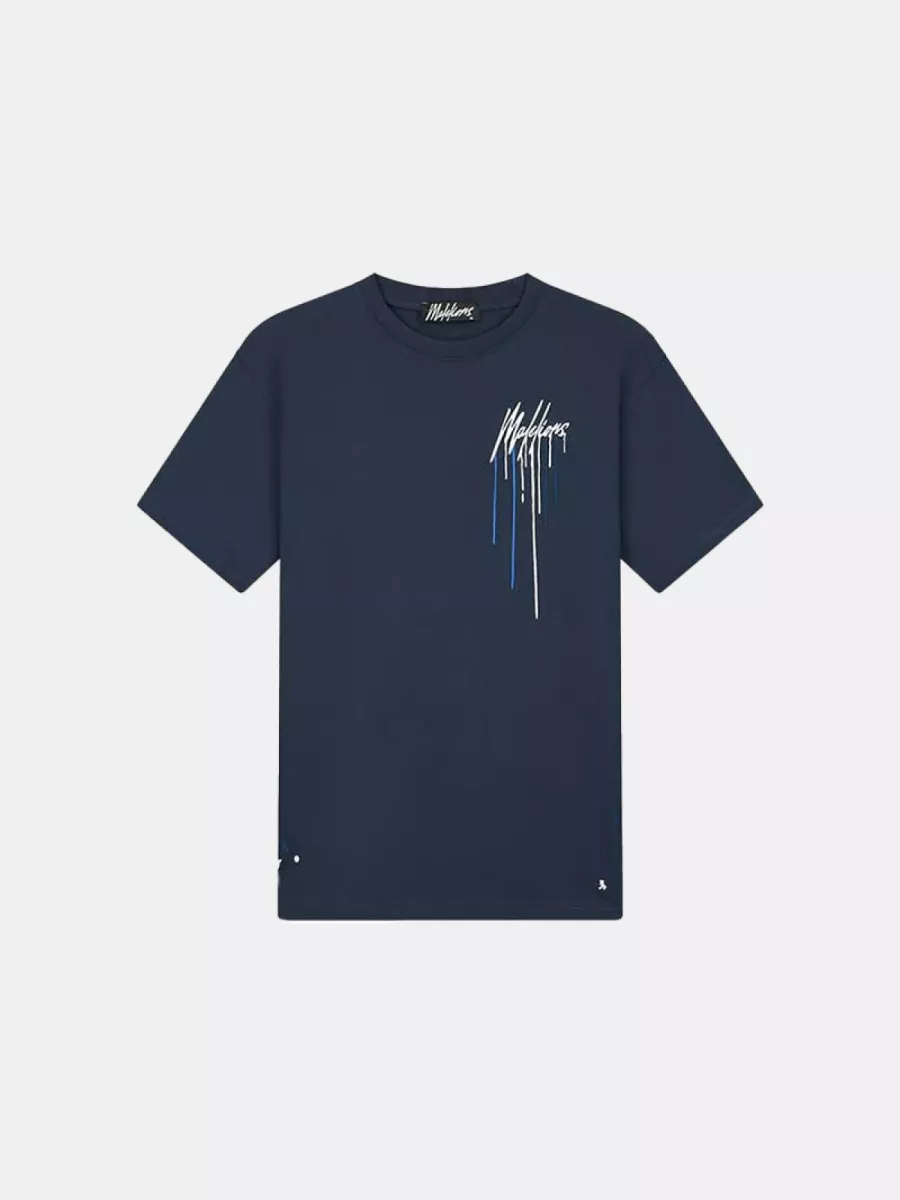 Malelions painter t-shirt navy