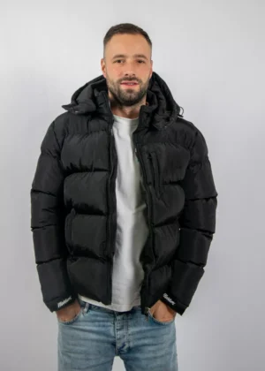 Malelions sport astro puffer jacket black