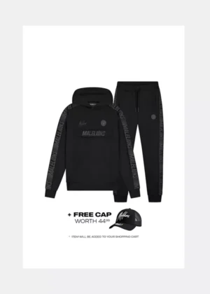 Malelions sport warming up tracksuit black/antra