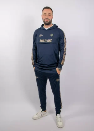 Malelions sport warming up tracksuit navy/gold