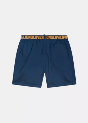 Malelions venetian swim shorts navy/gold