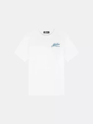 Malelions yacht t-shirt white